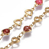 304 Stainless Steel Enamel Chains CHS-P006-09G-2