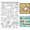 PVC Plastic Stamps DIY-WH0167-57-0042-1