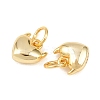 925 Sterling Silver Heart with Horn Charms STER-I024-03G-01-2