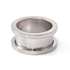 Non-Tarnish 304 Stainless Steel Ear Plugs Gauges EJEW-G317-01M-P-1
