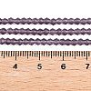 Imitate Austrian Crystal Frosted Glass Beads Strands LS-EGLA-A039-T2mm-MD04-5
