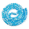 Transparent Crackle Baking Paint Glass Beads Strands DGLA-T003-01C-05-2