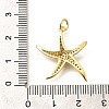 Brass Micro Pave Clear Cubic Zirconia Pendants KK-Q040-01I-G-3