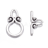 Ring Tibetan Style Alloy Toggle Clasps A1011Y-3