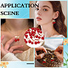 20Pcs Resin Imitation Fruit Pendants KK-ME0003-45-4