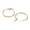 Ring 304 Stainless Steel Hoop Earrings for Women Men EJEW-B049-02B-G-2