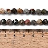 Natural Picasso Jasper Beads Strands G-Z119-A25-01-6