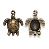 Tibetan Style Alloy Pendants TIBEP-MSMC021-13-3