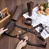 PU Leather with Iron Fencing Sheath AJEW-WH0348-136-3