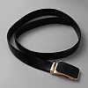 Leather Chain Belt for Man AJEW-WH0504-42A-1