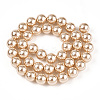 Glass Pearl Beads Strands X-HY-G002-01E-11-5