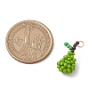 Glass Seed Beaded Pendants PALLOY-MZ00481-2