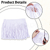 1Pc Suede Fabric Tassels Ribbon OCOR-GF0005-60B-02-6