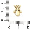 Brass Micro Pave Cubic Zirconia Pendants KK-L229-51G-3