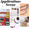 Natural Wood Beads WOOD-FH0001-01-LF-5