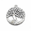 Tibetan Style Alloy Pendants LS-X-TIBE-S323-020AS-RS-1