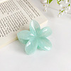Candy Color Flower Plastic Claw Hair Clips PW-WG0066C-03-1