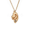 3Pcs Star & Moon & Sun Friendship Alloy Enamel Pendant Necklaces FS-WG4D9F6-01-5
