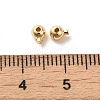 Brass Crimp Beads KK-F826-04LG-3