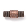 Tibetan Style PVD Vacuum Plating 304 Stainless Steel Magnetic Clasps with Glue-in Ends STAS-G276-30R-1