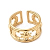 304 Stainless Steel Cuff Rings for Women RJEW-B137-02G-01-2