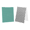 Plastic Embossing Folders DIY-WH0186-01-3