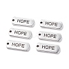 (Defective Closeout Sale: Blister) Tibetan Style Alloy Inspirational Message Pendants TIBEP-XCP0001-02A-2