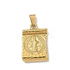 Religion Theme 304 Stainless Steel Pendants STAS-F336-06F-G-1