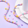 Handmade Polymer Clay Beads Strands X-CLAY-N008-008M-7