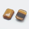Natural Tiger Eye Cabochons G-G759-L03-2