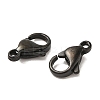Ion Plating(IP) Polished 304 Stainless Steel Lobster Claw Clasps STAS-R072-07A-B-2