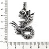Tibetan Style Alloy Pendants TIBE-L012-039AS-03-3