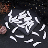 100Pcs Opaque Acrylic Pendants MACR-FH0001-29-4