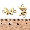 Plating(IP) 304 Stainless Steel Connector Charms STAS-A103-03G-3