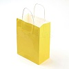 Pure Color Kraft Paper Bags AJEW-G020-C-13-2