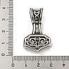 316 Surgical Stainless Steel Pendants STAS-E212-103AS-3