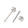 304 Stainless Steel Threaded Ball Eyepin X-STAS-G385-01P-01-2