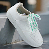 8 Pairs 8 Colors Polyester Gingham Lace Shoelaces AJEW-FH0009-18-5