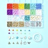 DIY Ocean Beach Theme Glass Seed Beaded Stretch Jewelry Set Kits DIY-FS0006-90-7