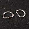 Tarnish Resistant 304 Stainless Steel D Rings X-STAS-M251-02-1