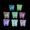 Luminous Transparent Acrylic Beads OACR-G033-06D-2