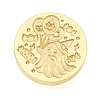 Halloween Series Wax Seal Brass Stamp Heads AJEW-M039-01N-2