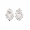 Non-Tarnish 201 Stainless Steel Pendants STAS-S119-150P-2