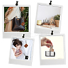 CHGCRAFT 4 Sest 2 Colors 2 Inch Leather Cover Mini Photocard Holder Book AJEW-CA0003-95-6