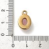 Natural Rose Quartz Pendants STAS-R009-04G-05-3
