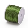 (Clearance Sale)Nylon Satin Rattail Cords NWIR-L006-1mm-10-2