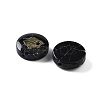 Dyed Black Synthetic Turquoise Beads G-F775-B10-2