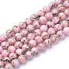 Assembled Synthetic Turquoise and Shell Beads Strands G-S212-6mm-01-1