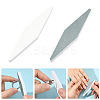 20Pcs PVC Sponge Silver Polishing Strips PVC-SC0001-18-6