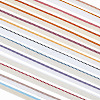AHADERMAKER 14M 14 Styles Flat Polyester & Cotton Book Headbands OCOR-GA0001-49-1